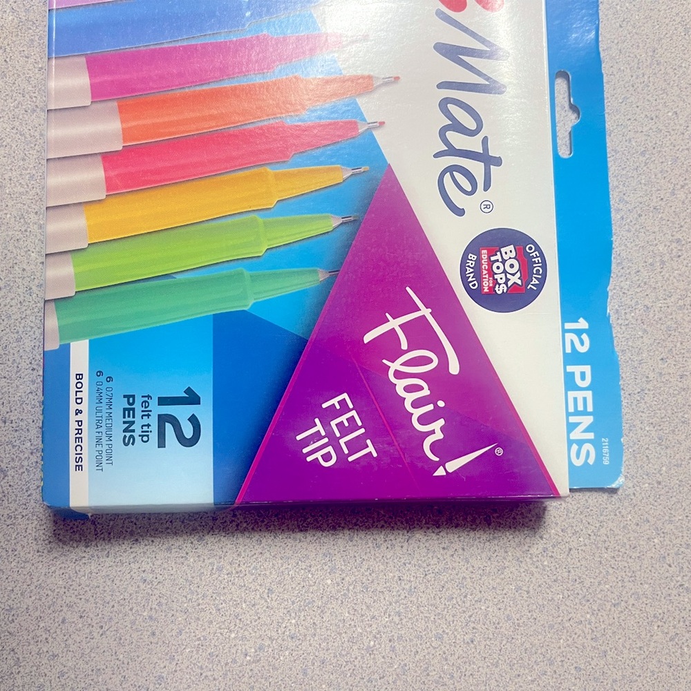 Papermate markers and pens